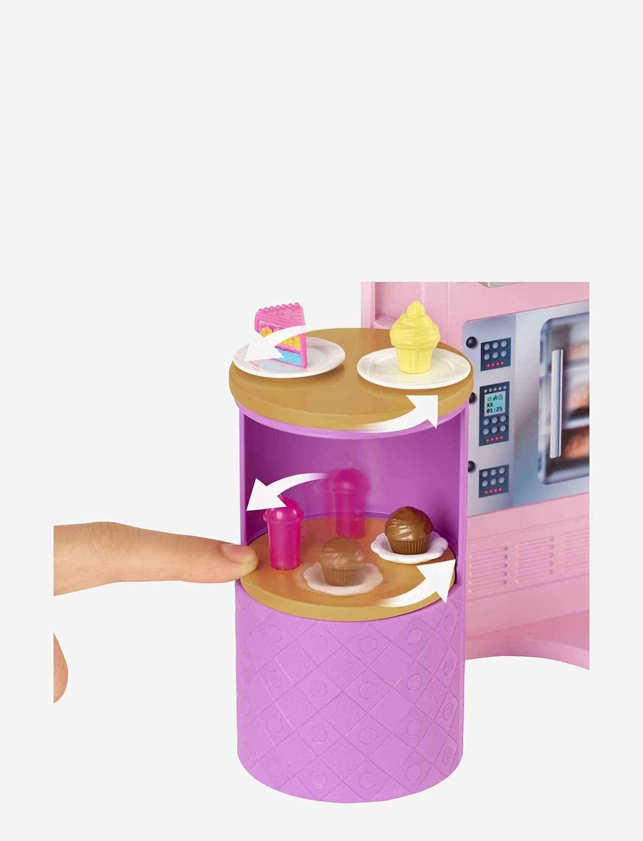 Barbie - Cook ’n Grill Restaurant-docka och lekset - tillbehör till dockhus - multi color - 1