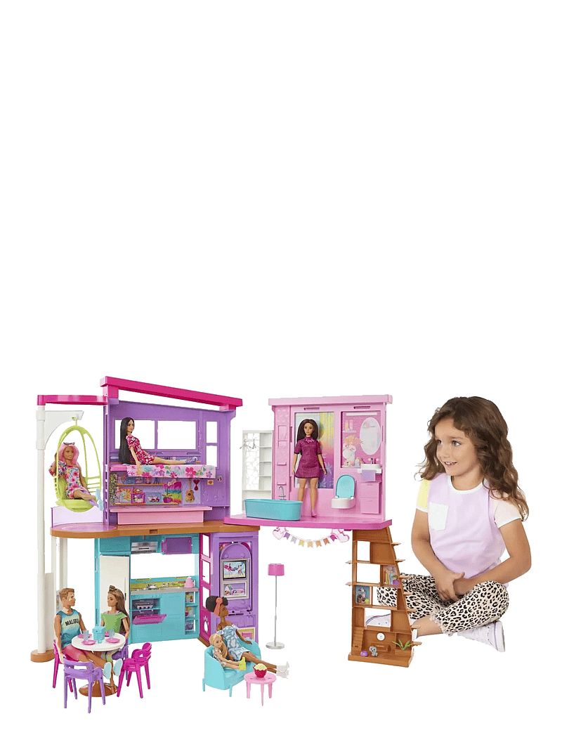 Barbie - Vacation House Playset with 30+ Pieces, Toy for 3 Year Olds & Up - nukumaja - multi color - 2