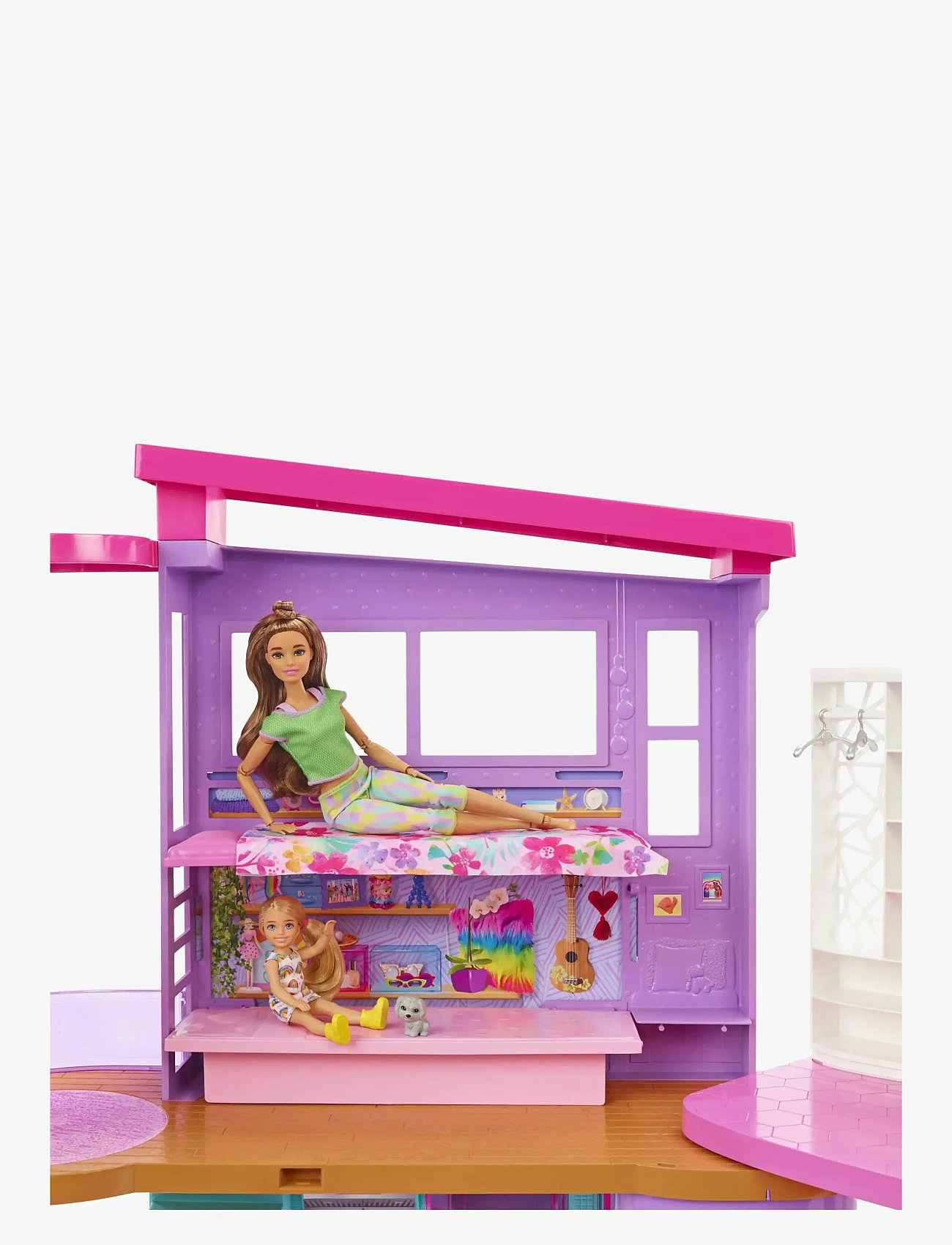 Barbie - Vacation House Playset with 30+ Pieces, Toy for 3 Year Olds & Up - nukumaja - multi color - 3