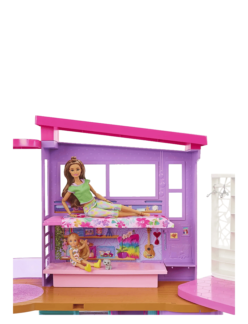 Barbie - Vacation House Playset with 30+ Pieces, Toy for 3 Year Olds & Up - nukumaja - multi color - 3
