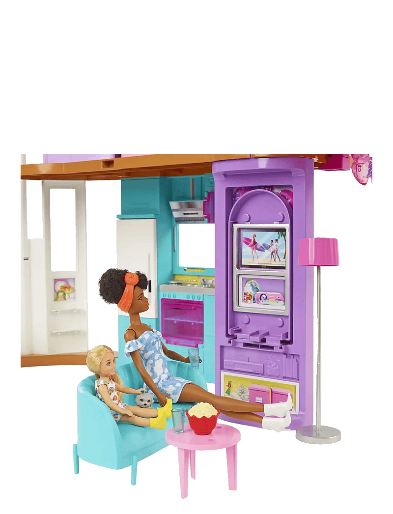 Barbie - Vacation House Playset with 30+ Pieces, Toy for 3 Year Olds & Up - nukumaja - multi color - 4