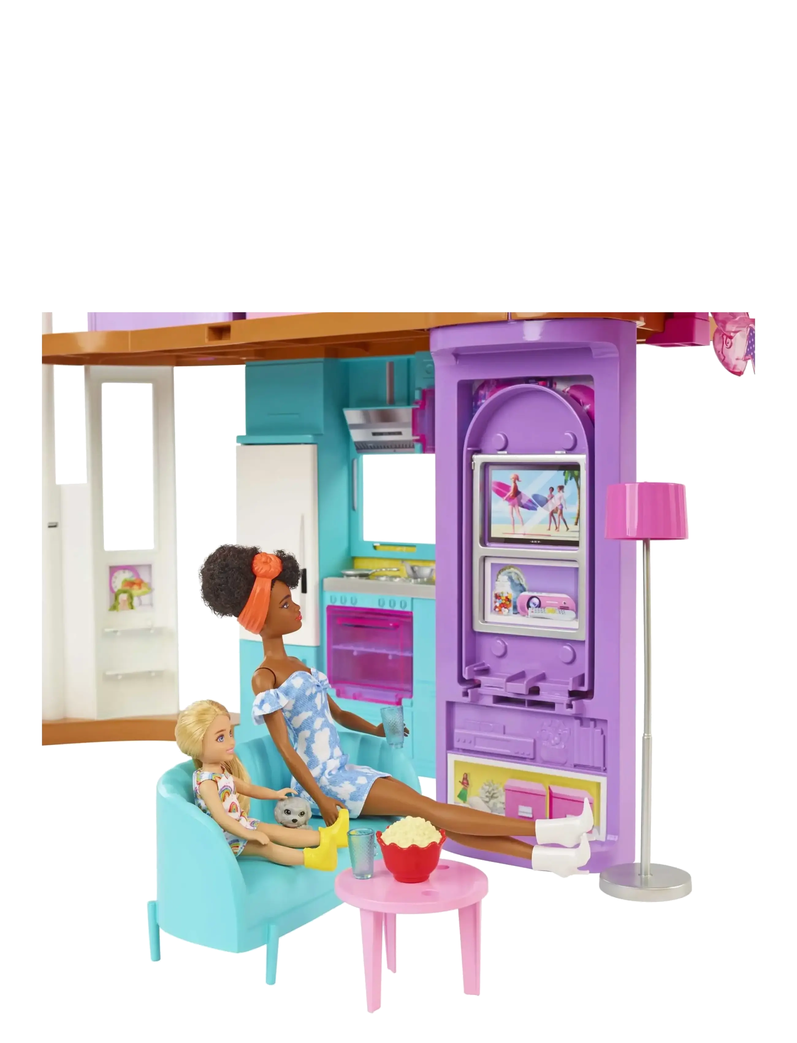 Barbie - Vacation House Playset with 30+ Pieces, Toy for 3 Year Olds & Up - puppenhäuser - multi color - 4