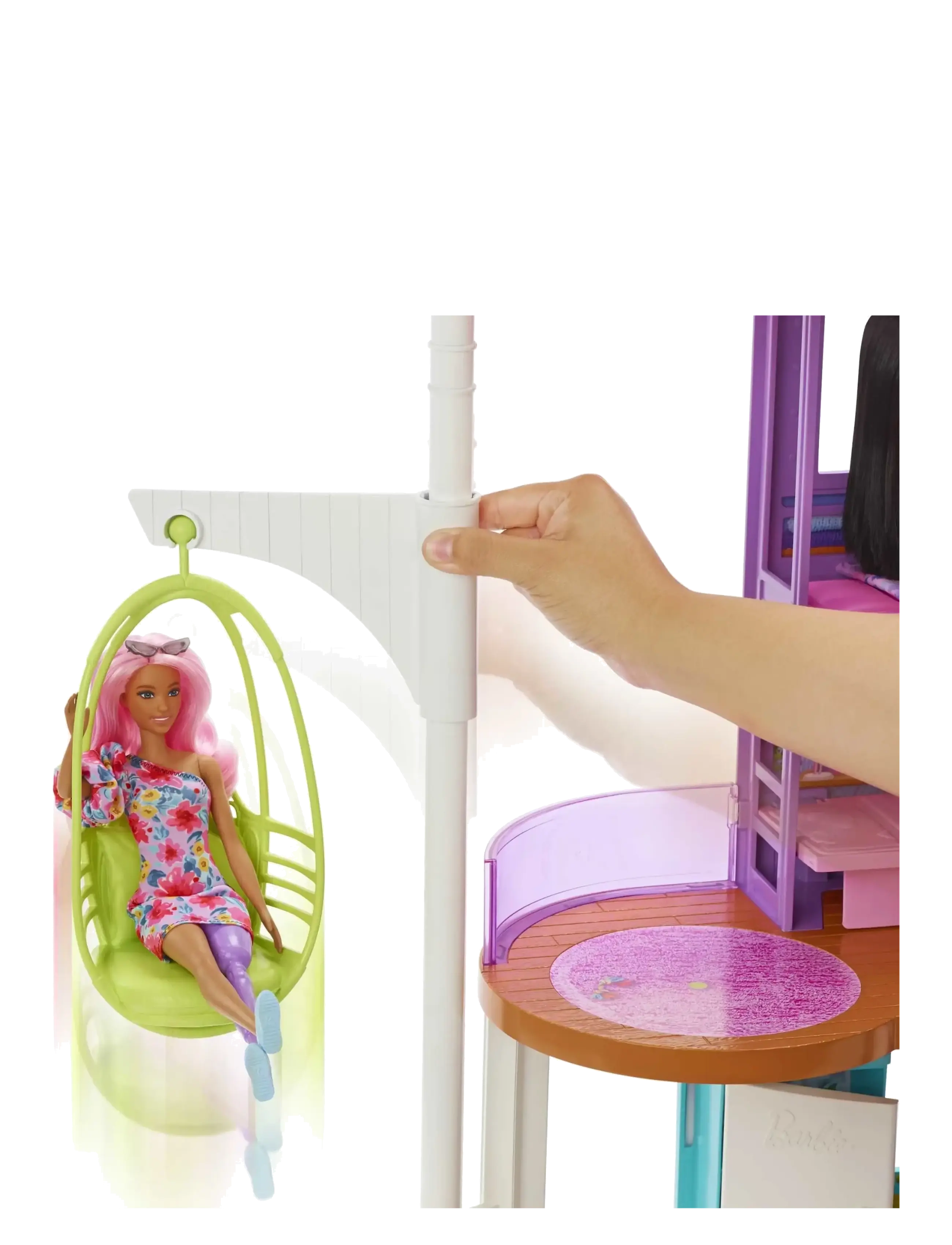 Barbie - Vacation House Playset with 30+ Pieces, Toy for 3 Year Olds & Up - puppenhäuser - multi color - 5