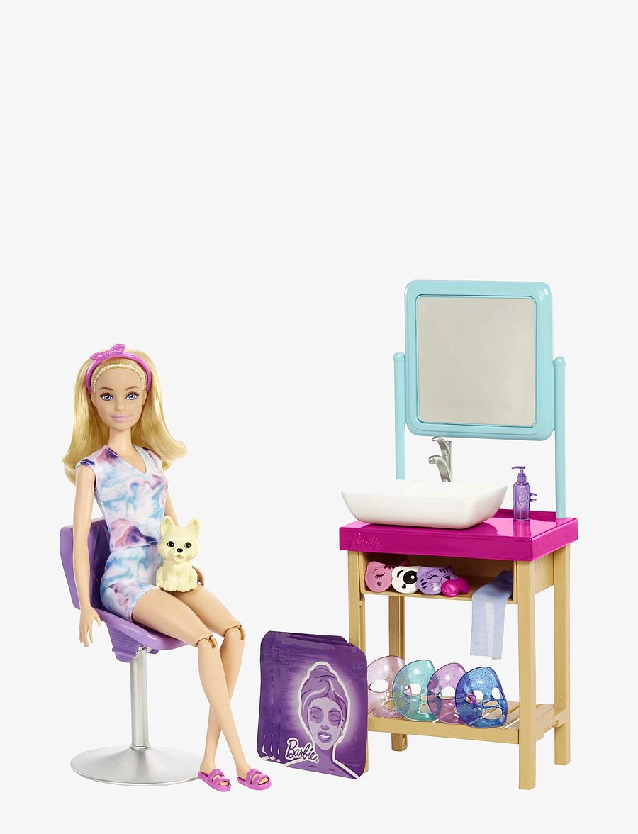 Barbie - Sparkle Mask Day Spa play set - multi color - 0