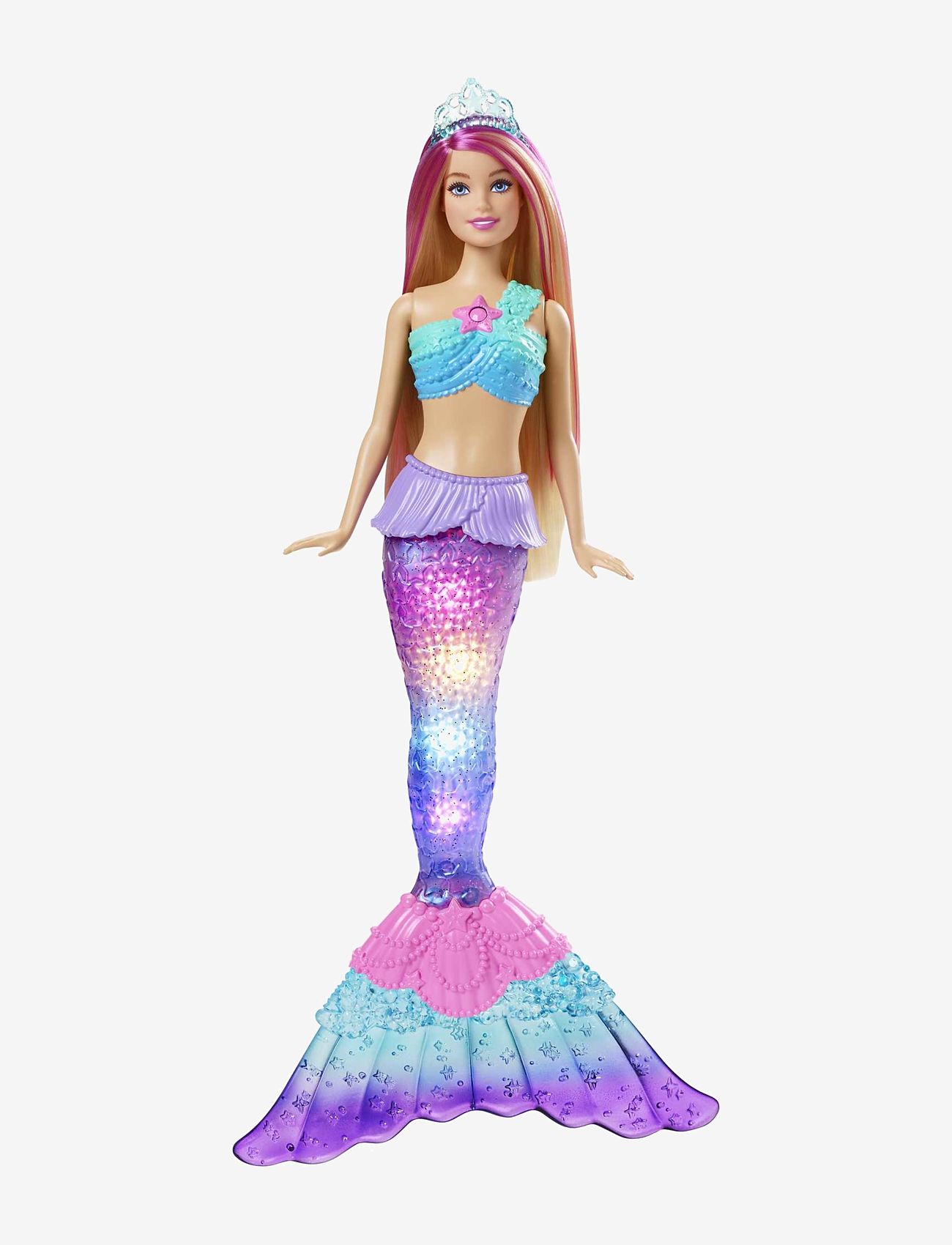 Barbie - Dreamtopia Twinkle Lights Mermaid Doll - dukker - multi color - 1