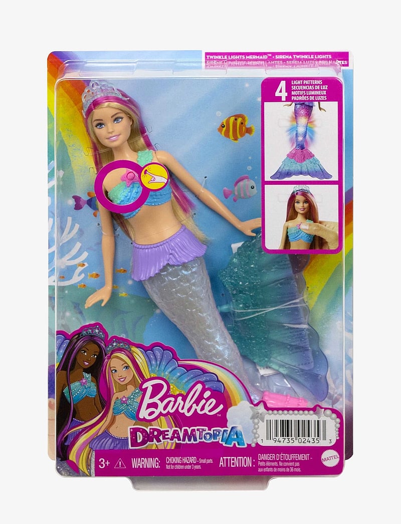 Barbie - Dreamtopia Twinkle Lights Mermaid Light-Up Doll - geschenke unter chf 50 - multi color - 1