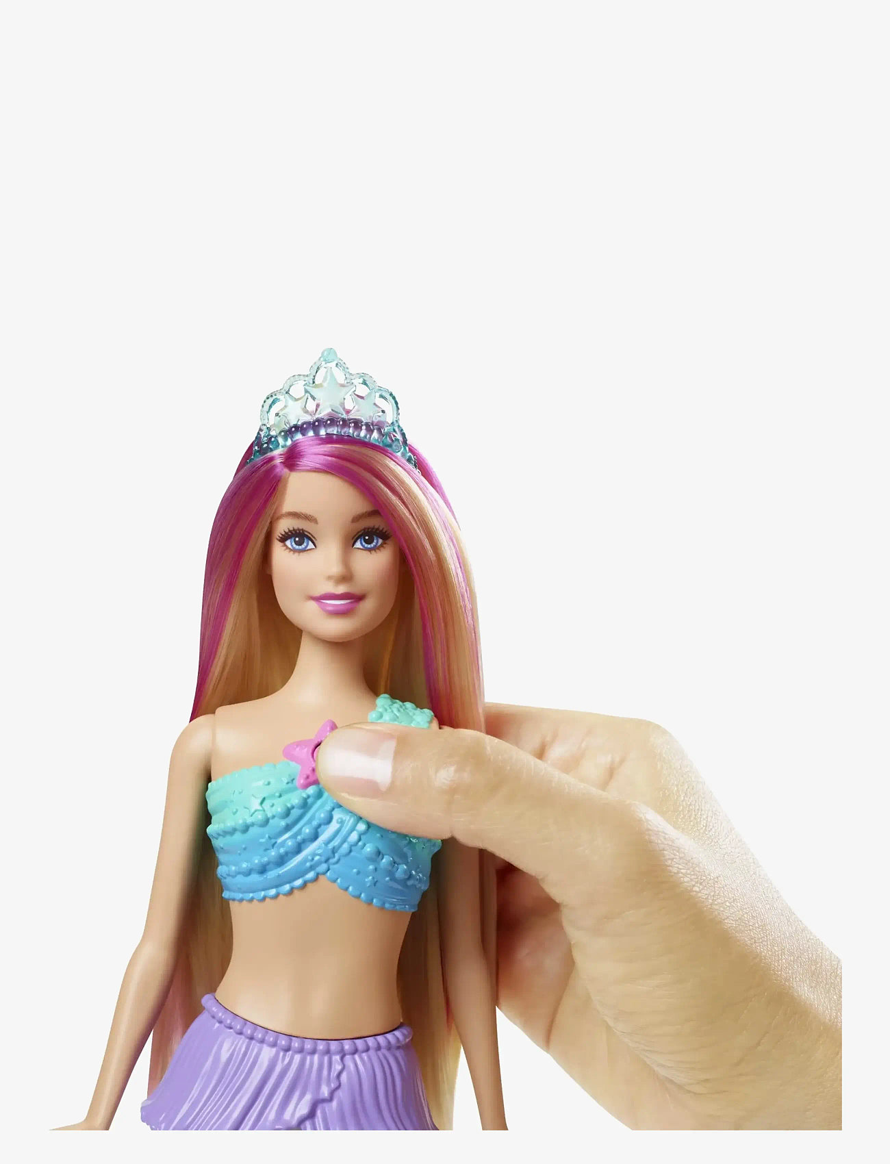 Barbie - Dreamtopia Twinkle Lights Mermaid Light-Up Doll - multi color - 3