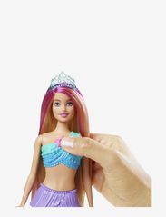 Barbie - Dreamtopia Twinkle Lights Mermaid Doll - dukker - multi color - 3