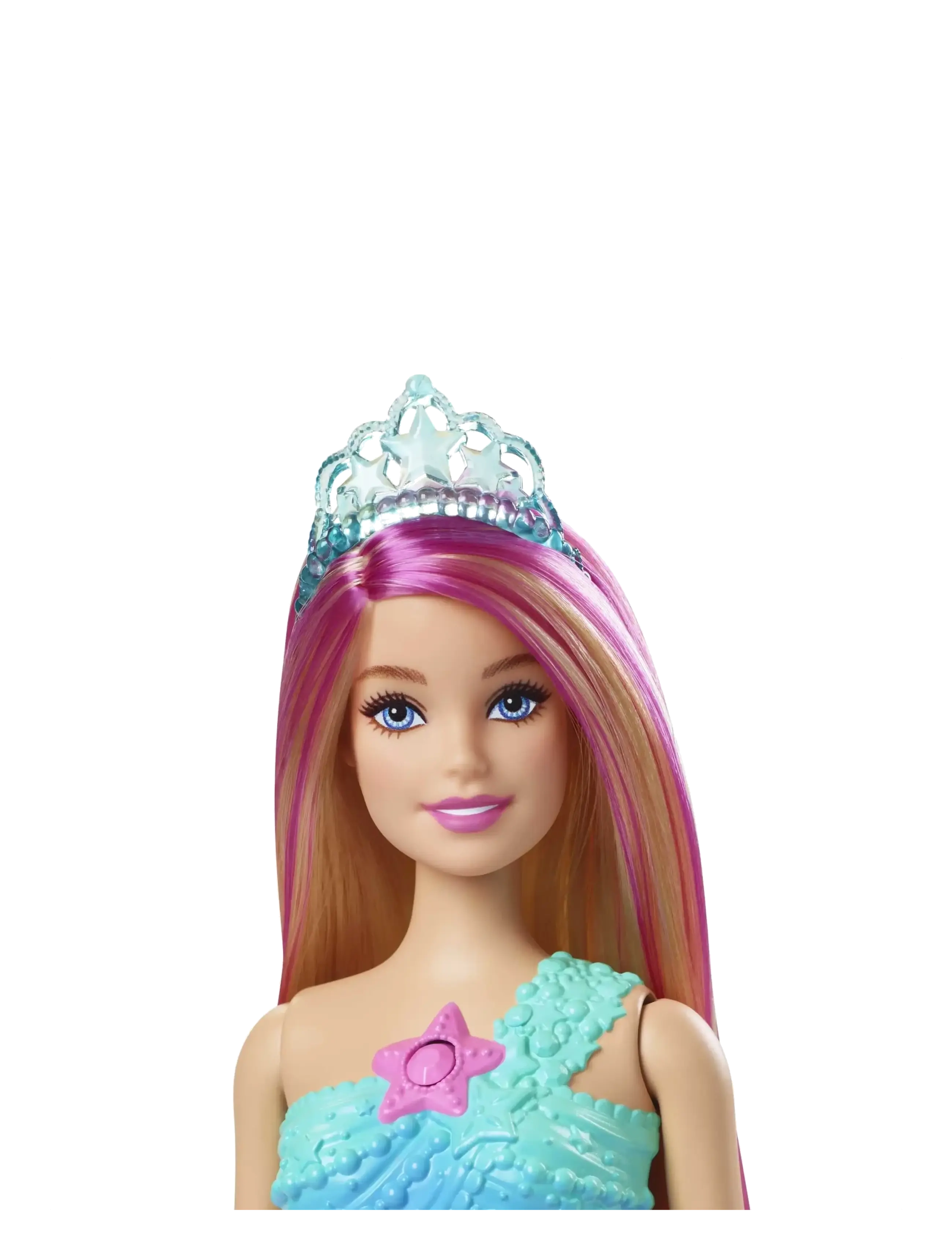 Barbie - Dreamtopia Twinkle Lights Mermaid Light-Up Doll - dockor - multi color - 4