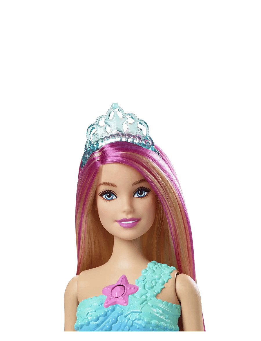 Barbie - Dreamtopia Twinkle Lights Mermaid Light-Up Doll - nukud - multi color - 4