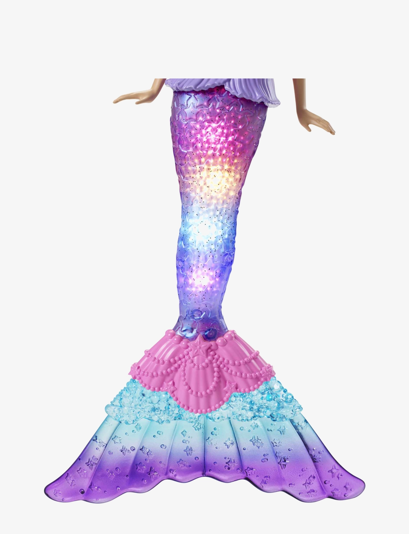 Barbie - Dreamtopia Twinkle Lights Mermaid Light-Up Doll - dockor - multi color - 5