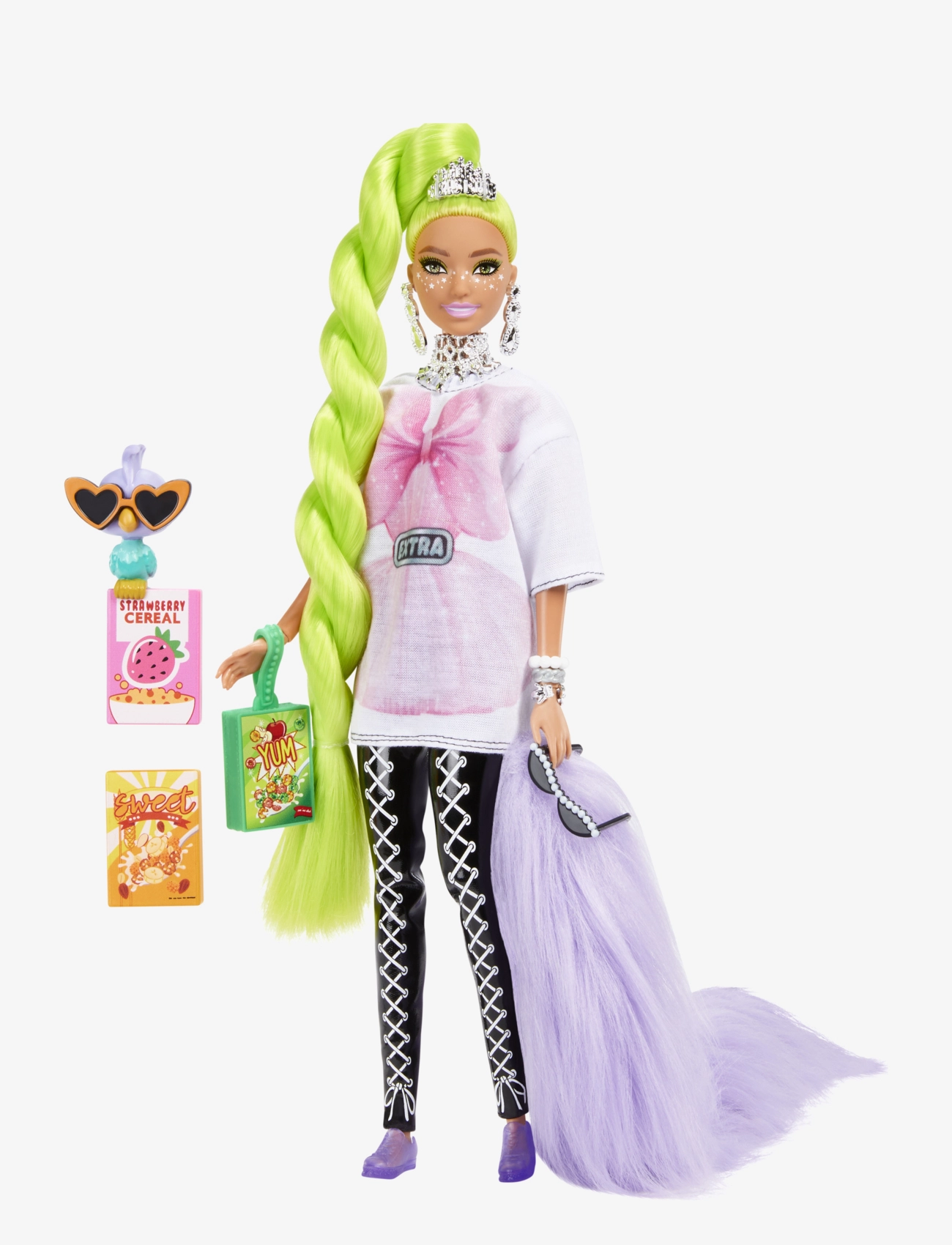 Neongroen Haar - MULTI COLOR