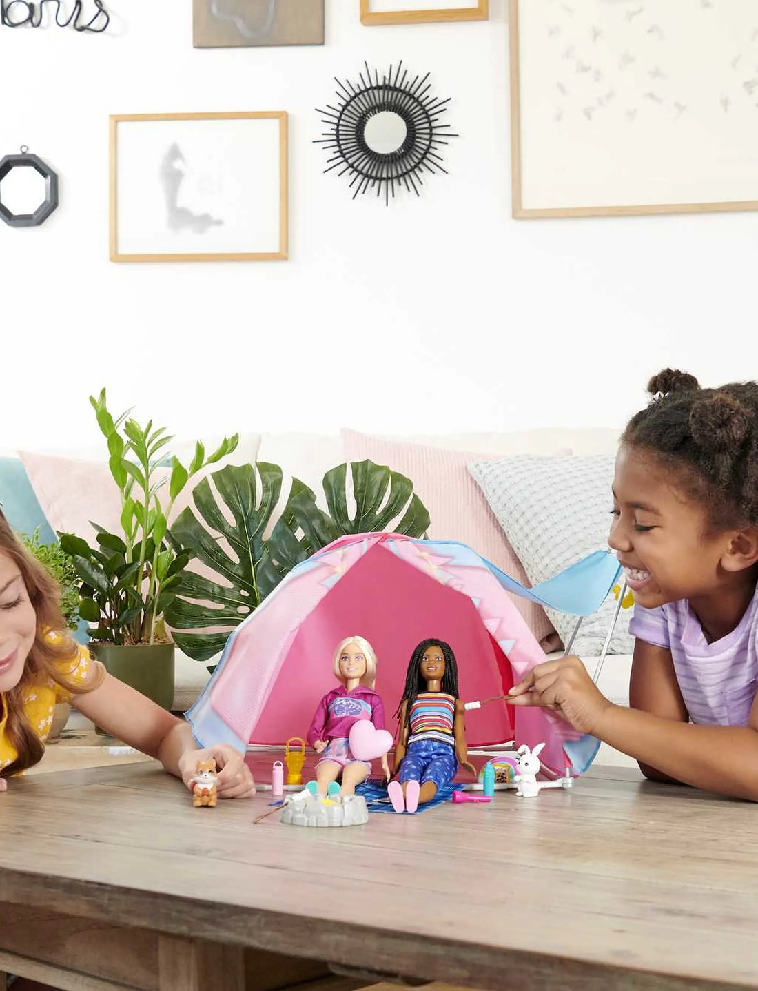 Barbie tent camping sales