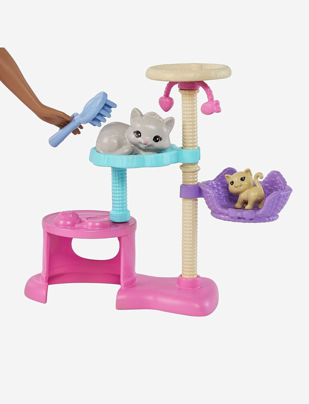 Barbie - Kitty Condo Doll and Pets - laveste priser - multi color - 1