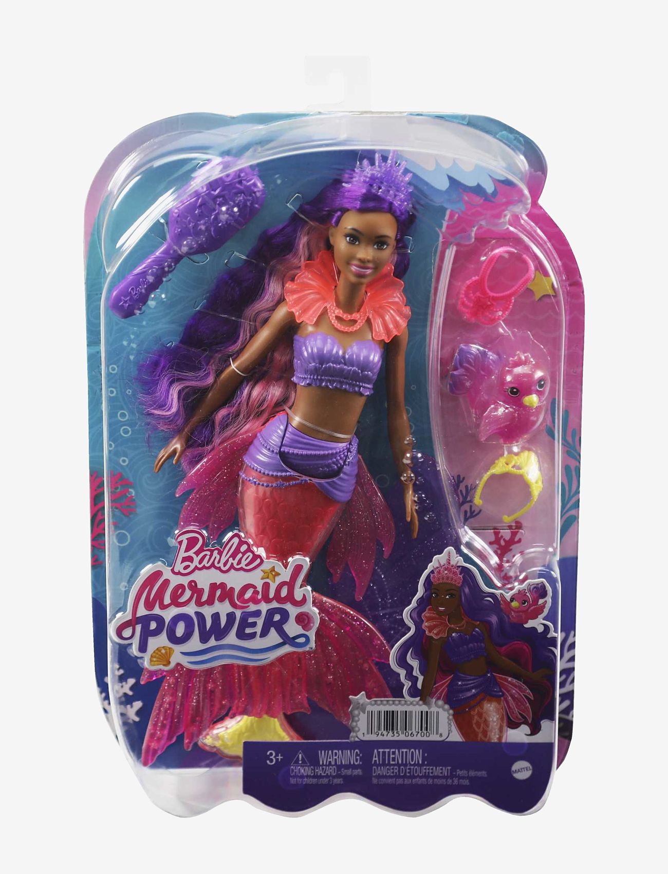 Barbie - Dreamtopia Mermaid Power Doll and Accessories - dockor - multi color - 1
