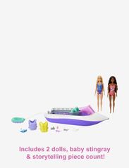 Barbie - Mermaid Power Dolls, Boat and Accessories - docktillbehör - multi color - 6