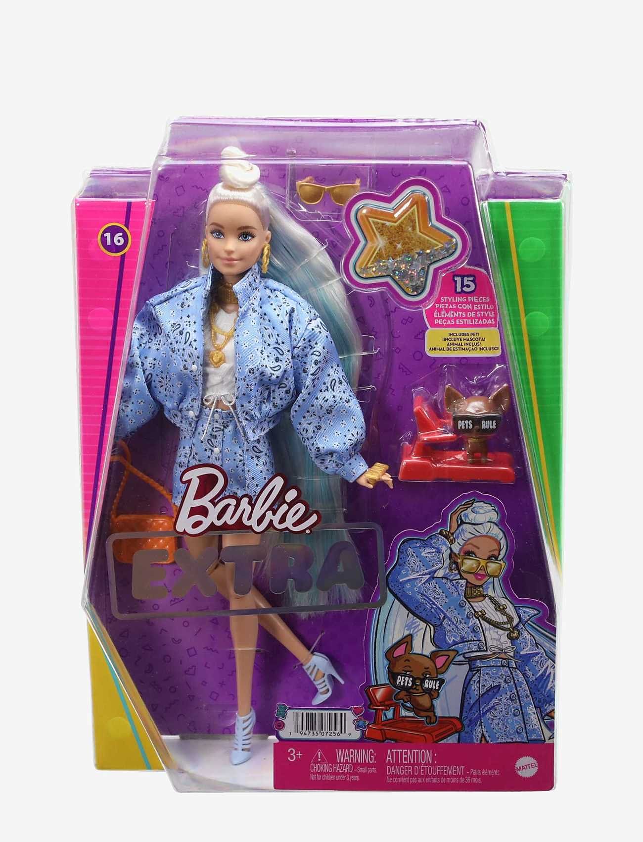 Barbie - Extra Doll and Accessories - multi color - 4