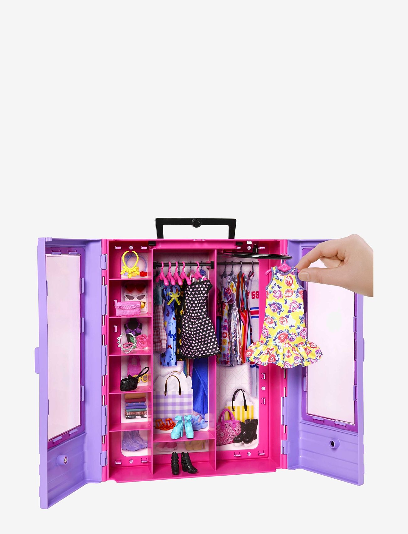 Barbie - Fashionistas Ultimate Closet with 6 Hangers - multicolor - 1