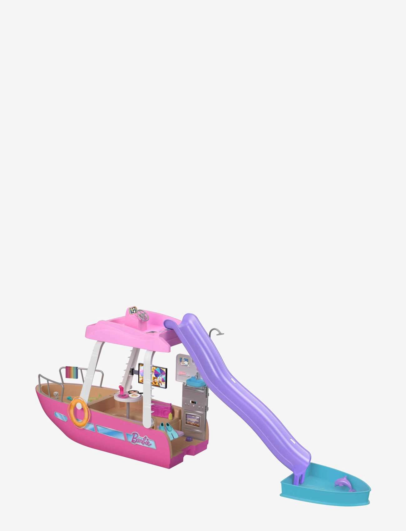 Barbie Dream Boat Playset With Pool, Slide And 20+ Accessories, Børn, Dolls Tilbehør, Multi/mønstret, Str: ONE SIZE
