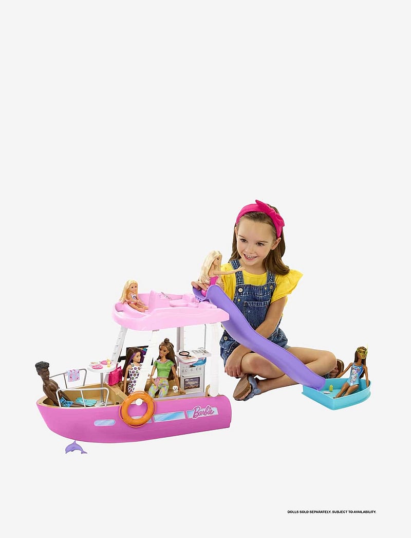 Barbie - Dream Boat Playset with Pool, Slide and 20+ Accessories - nukkude lisatarvikud - multi color - 2