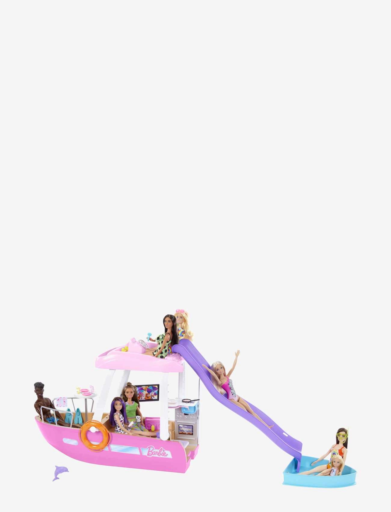 Barbie - Dream Boat Playset with Pool, Slide and 20+ Accessories - lėlių aksesuarai - multi color - 3