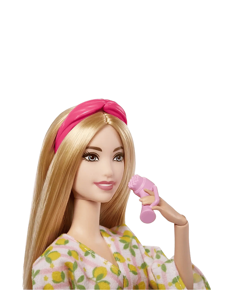 Barbie - Fashionistas Doll with Puppy, Kids Toys, Self-Care Spa Day - dúkkur - multi color - 1