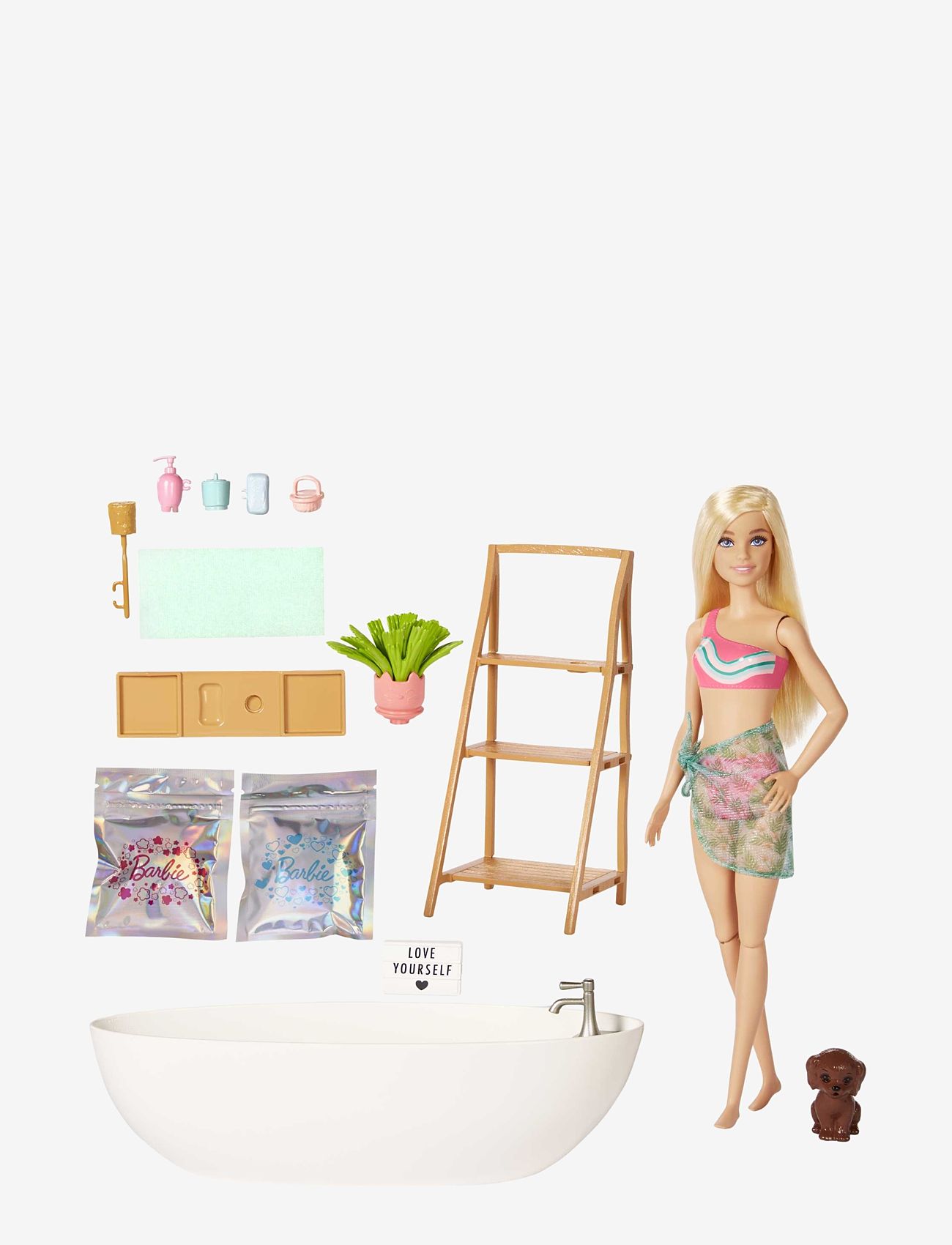 Barbie - Fashionistas Confetti Bath - dukker - multi color - 0