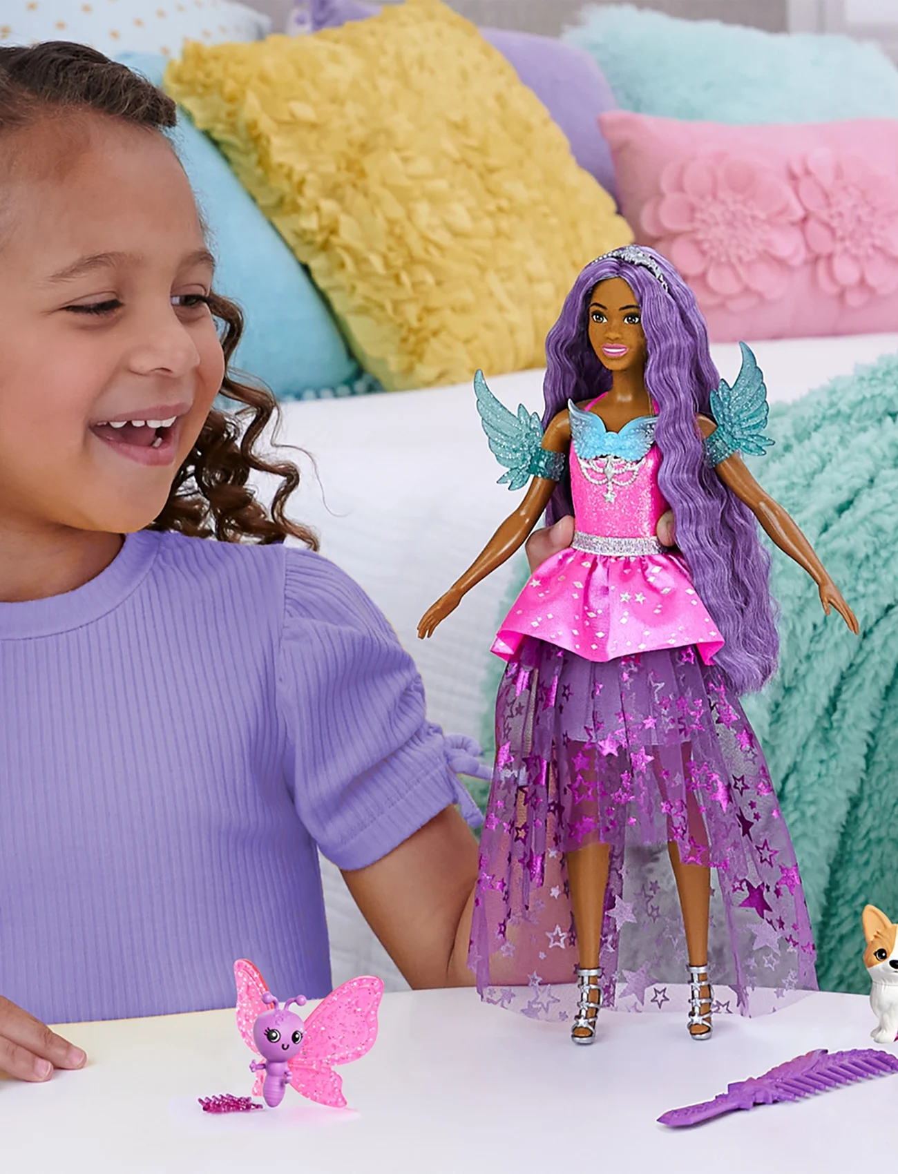 Barbie - A Touch of Magic Doll - laveste priser - multi color - 1