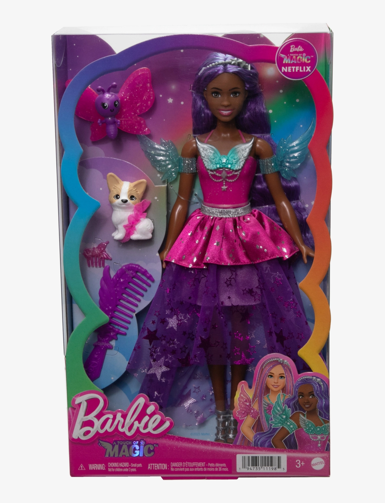 Barbie - A Touch of Magic Doll - multi color - 4