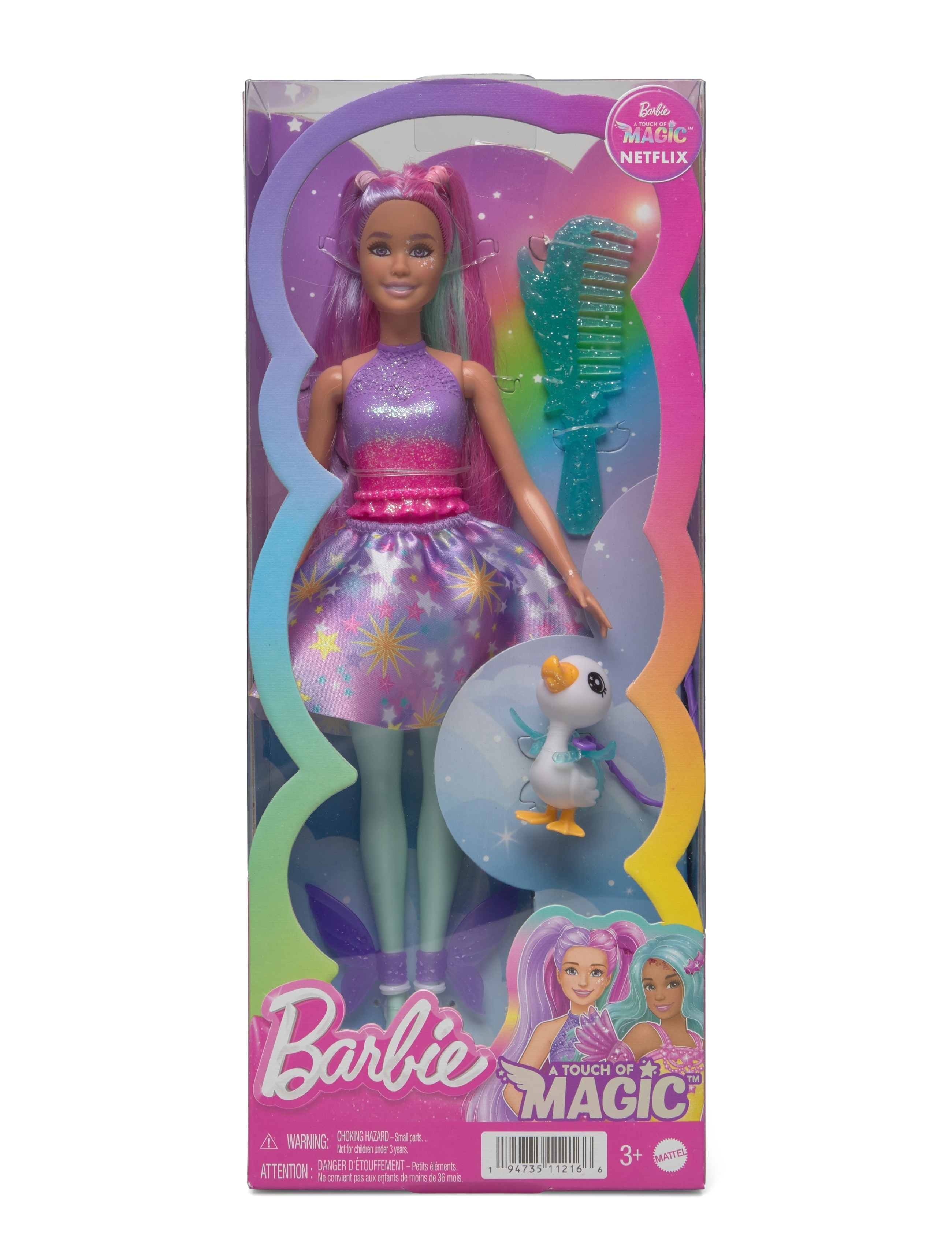 BARBIE A Touch Of Magic Doll Patterned - One Size - Kinder