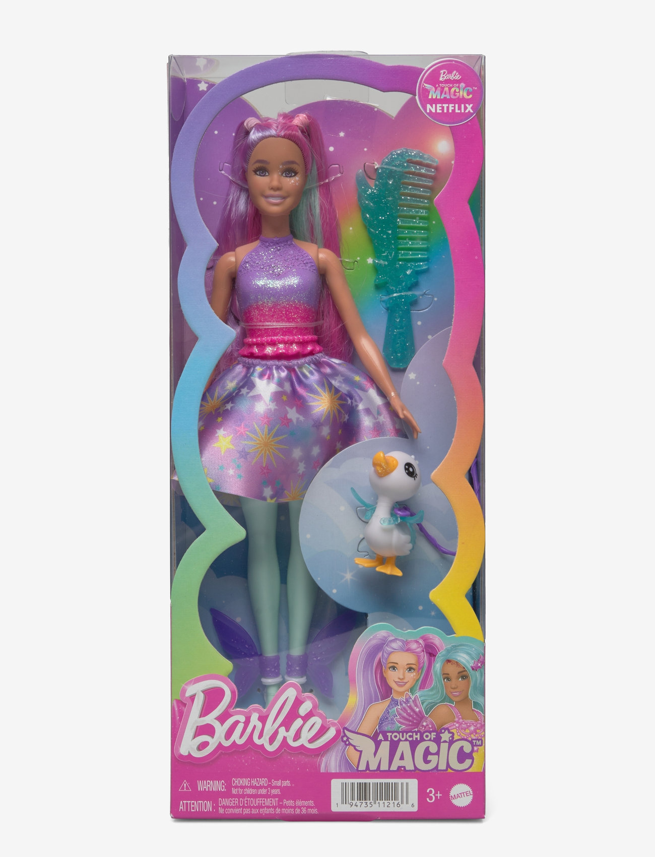 Barbie - A Touch of Magic Doll - dockor - multi color - 0
