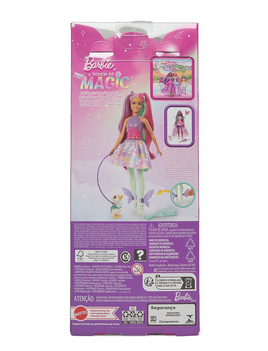 Barbie - A Touch of Magic Doll - dúkkur - multi color - 1