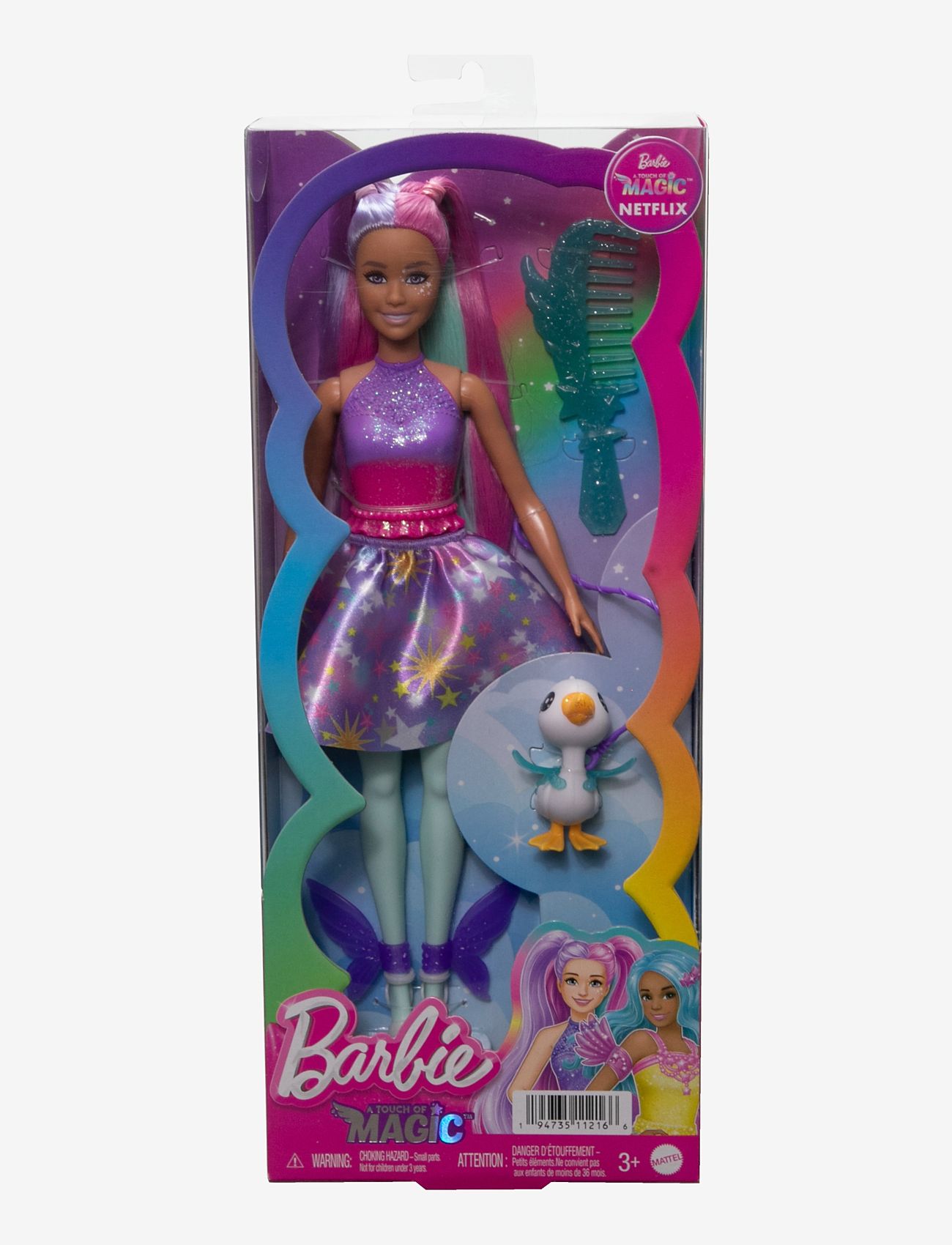 Barbie - A Touch of Magic Doll - dockor - multi color - 5