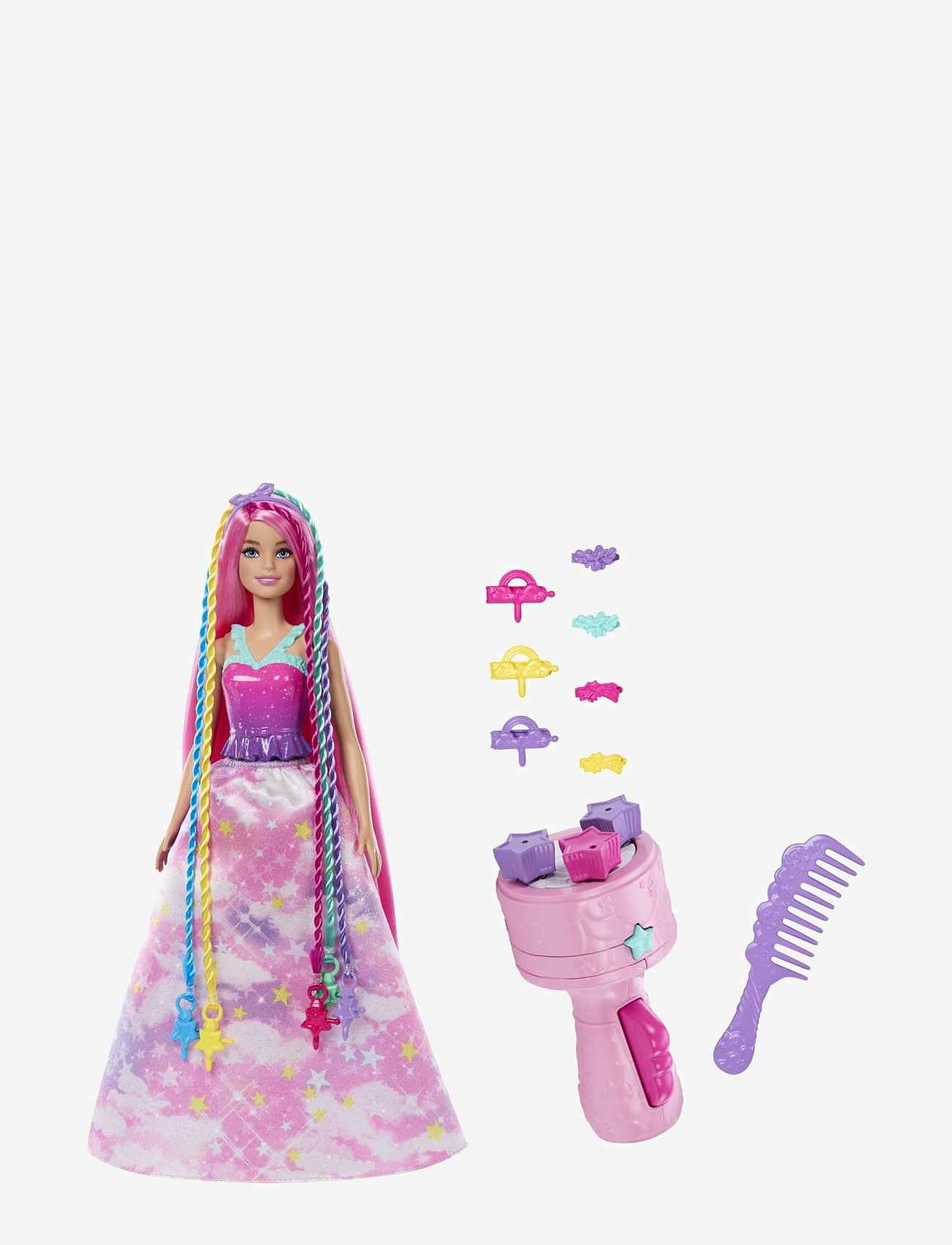 Barbie - Dreamtopia Twist ‘n Style Doll and Accessories - dockor - multi color - 0