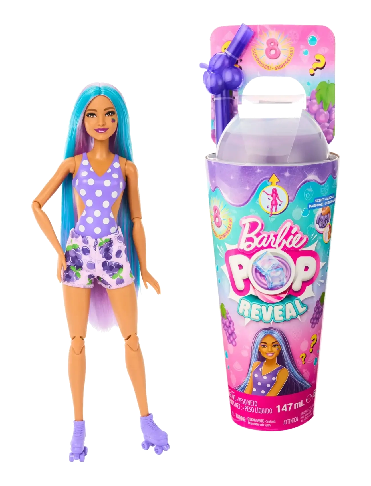 Barbie - Pop Reveal Doll - laveste priser - multi color - 4