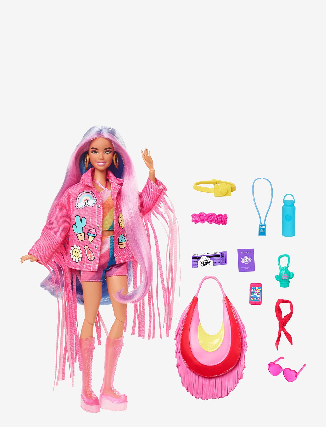 Barbie - Extra Fly Doll - multi color - 3