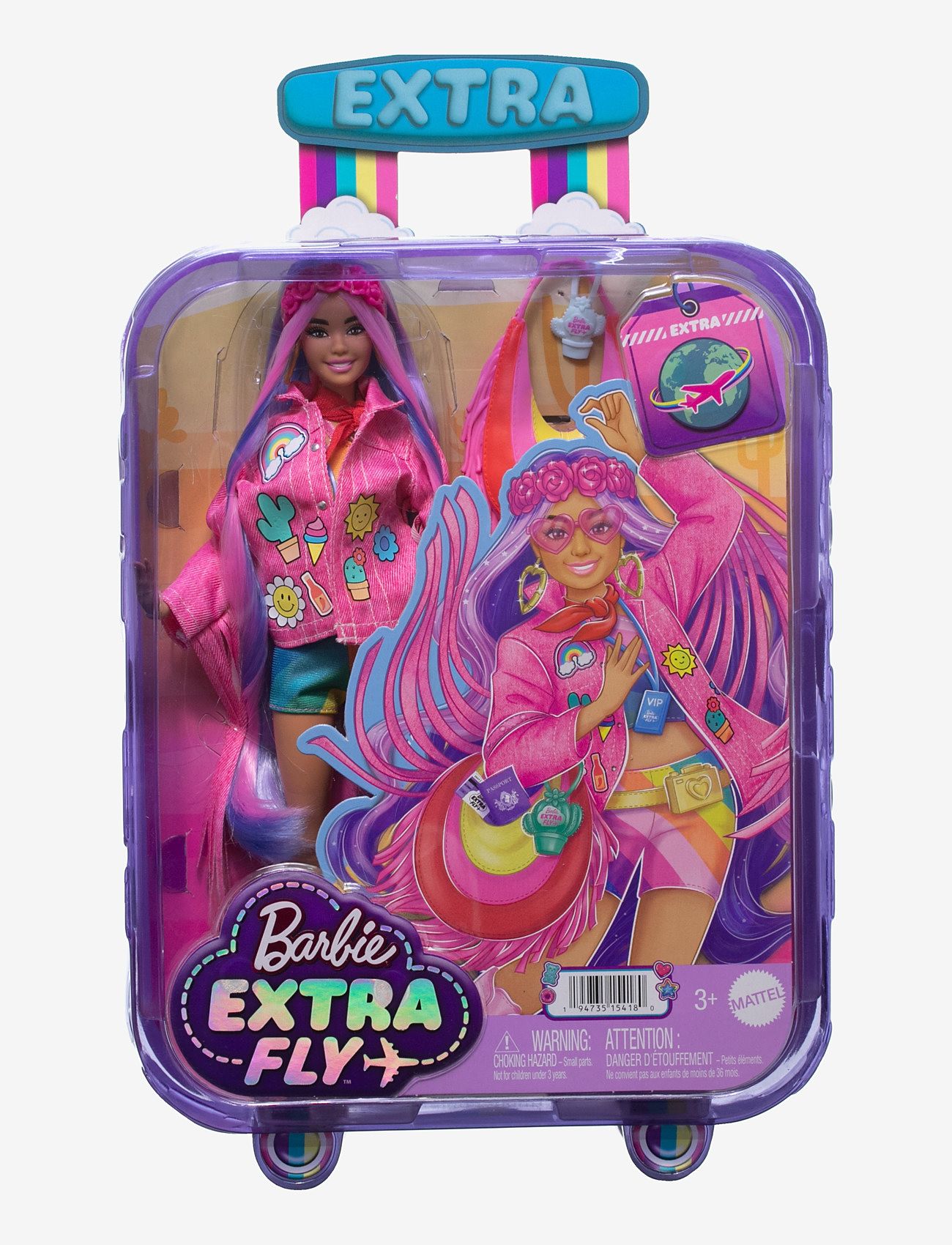 Barbie - Extra Fly Doll - multi color - 4