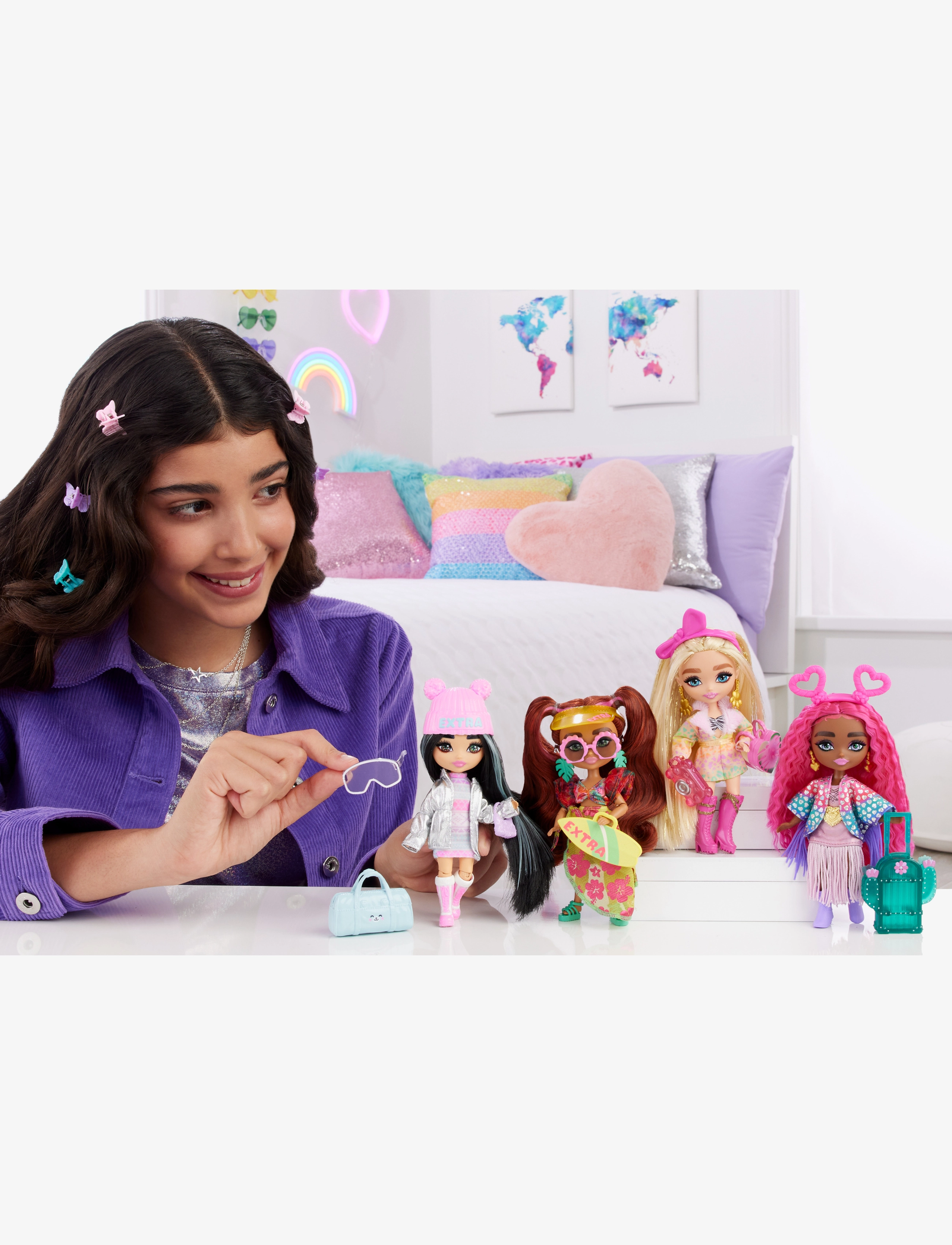 Barbie - Extra Fly Doll - multi color - 1
