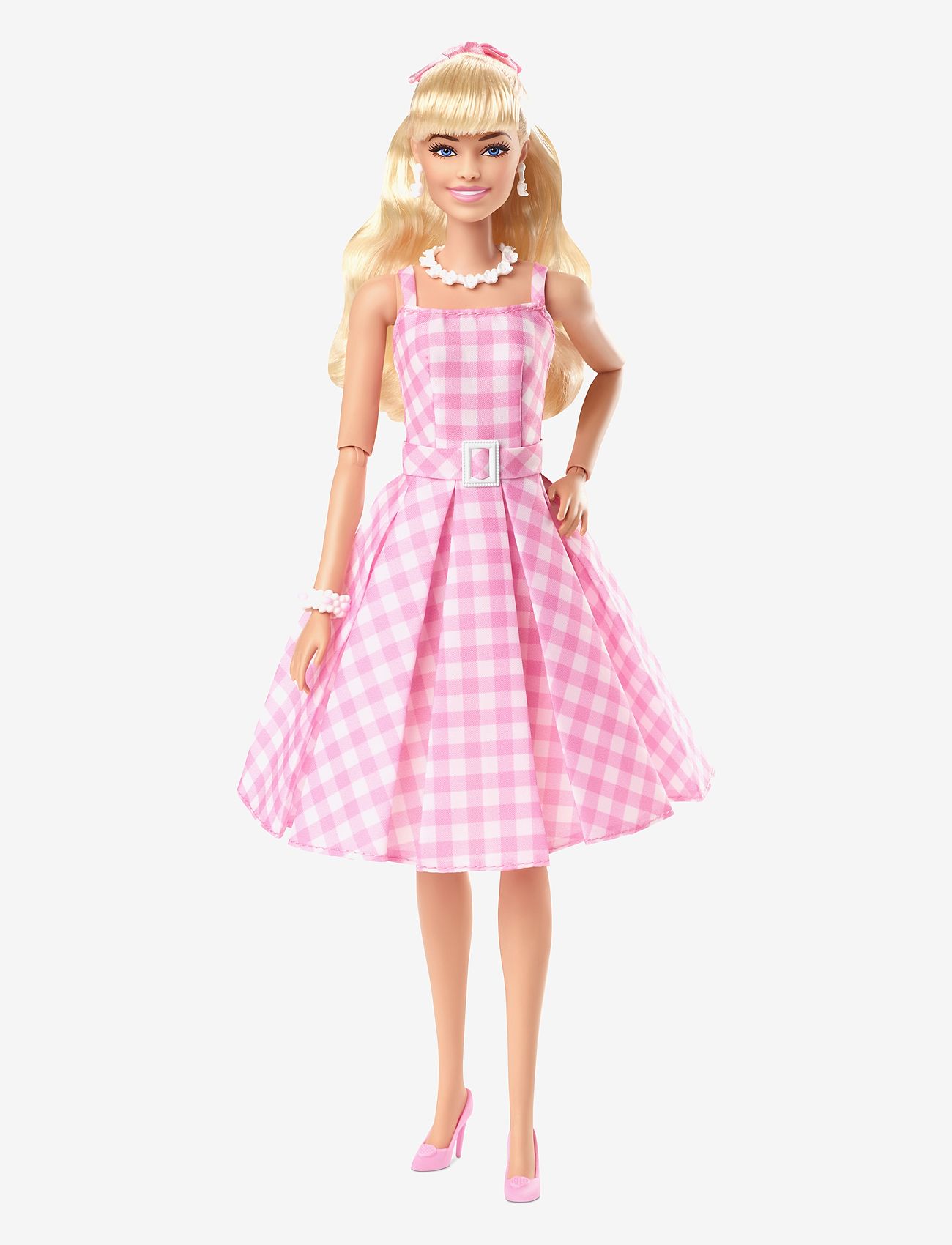 Barbie - Signature The Movie Collectible Doll, Margot Robbie as in Pink Gingham Dress - julegaver under 500kr - multi color - 0