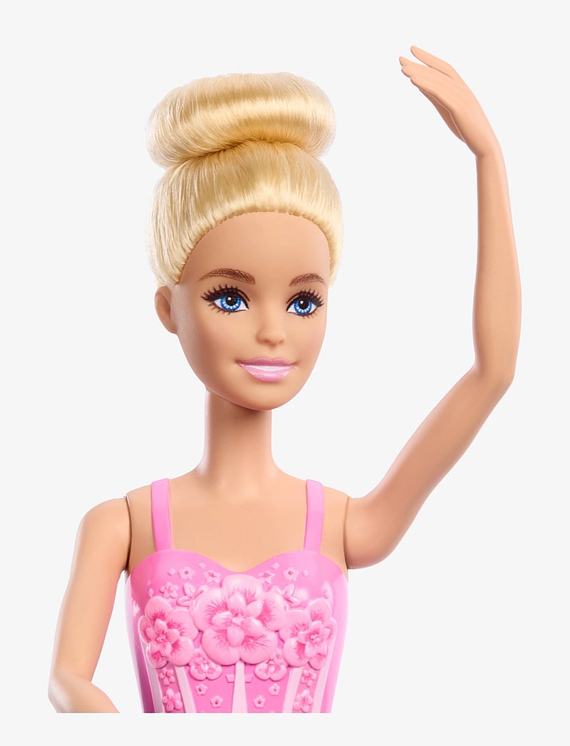 Barbie - Ballerina Doll, Blonde Fashion Doll Wearing Purple Removable Tutu - dúkkur - multi color - 1