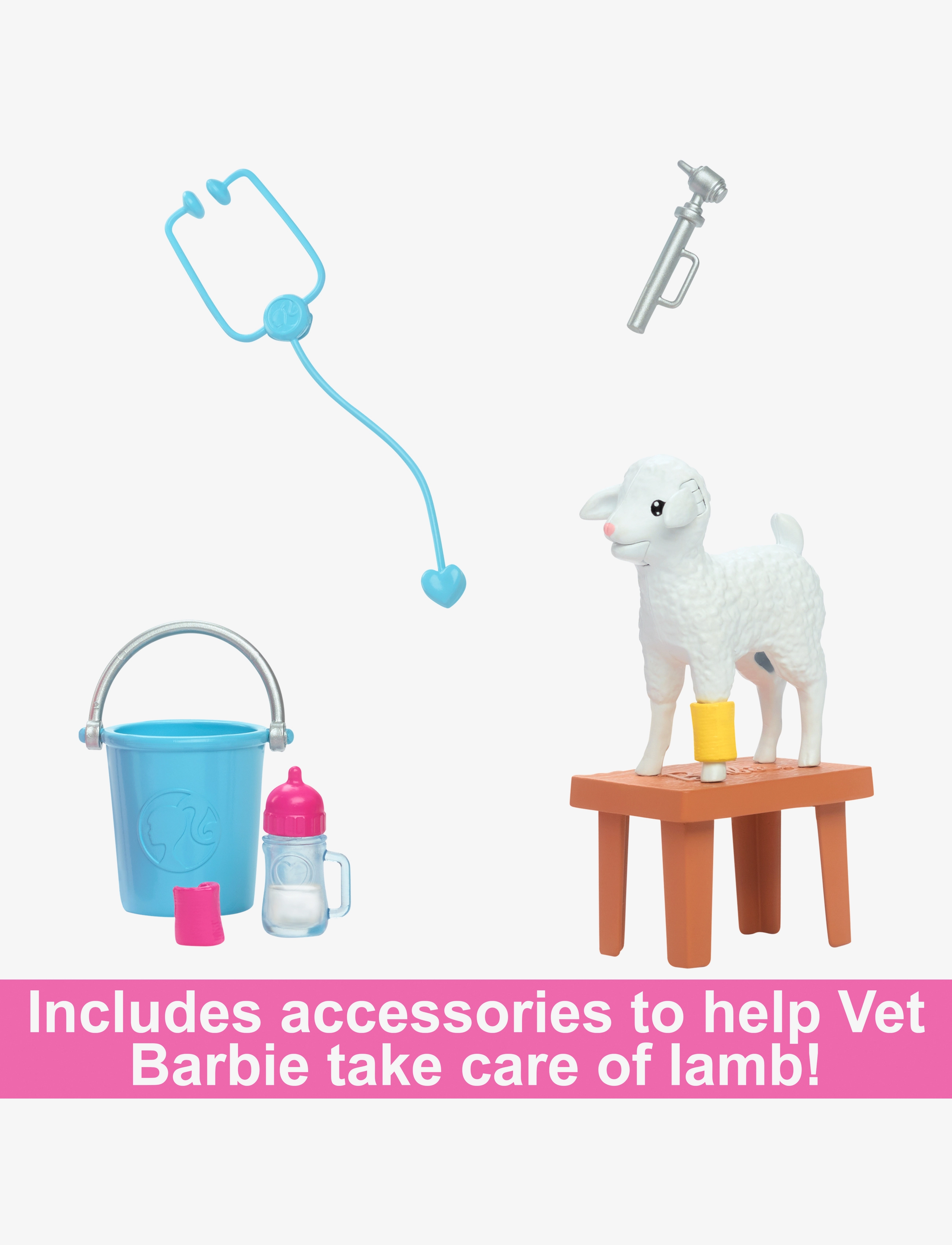 Barbie - Livestock Veterinarian Doll - multicolor - 2