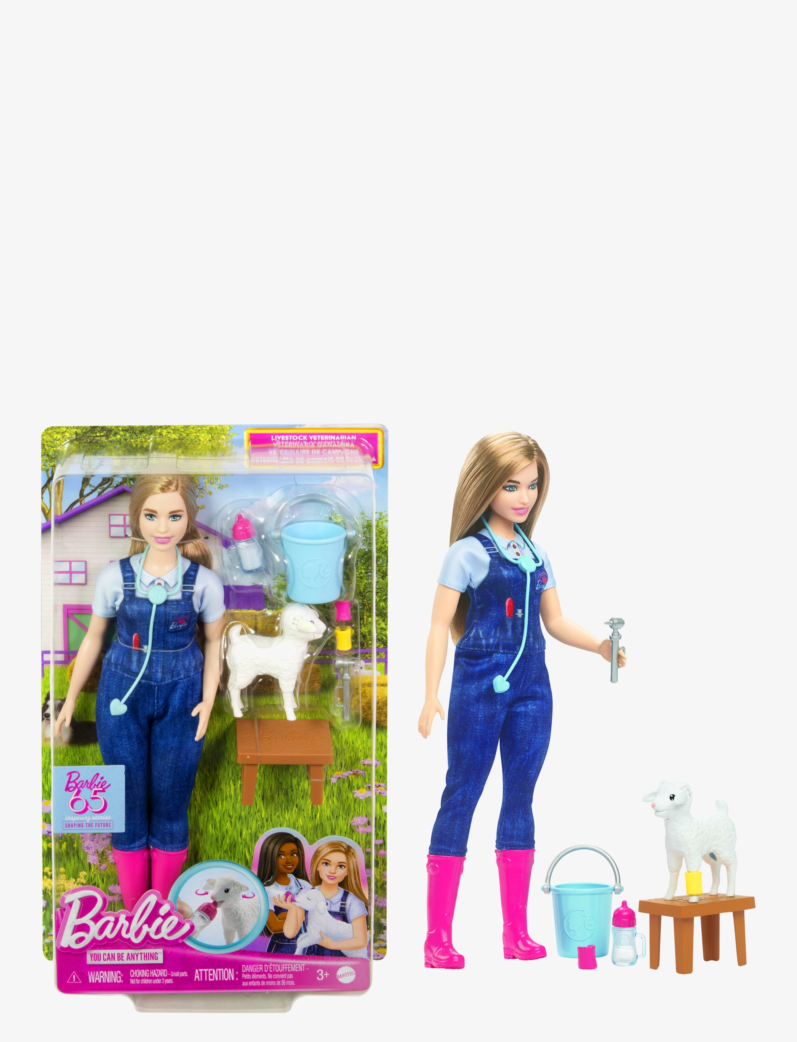 Barbie - Livestock Veterinarian Doll - multicolor - 5