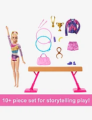 Barbie - Gymnastics Playset - dukker - multicolor - 4