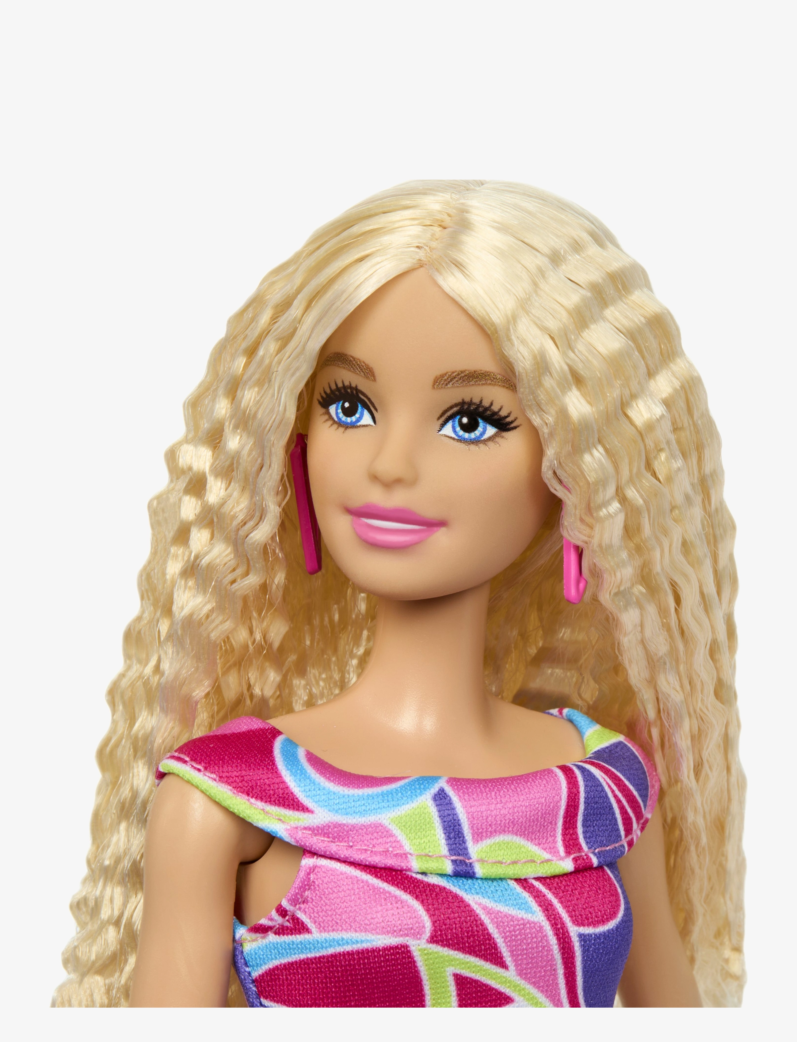 Barbie - Fashionistas Doll #223, Blonde, Totally Hair-Inspired Look & Accessories, 65th Anniversary - poupées - multicolor - 4