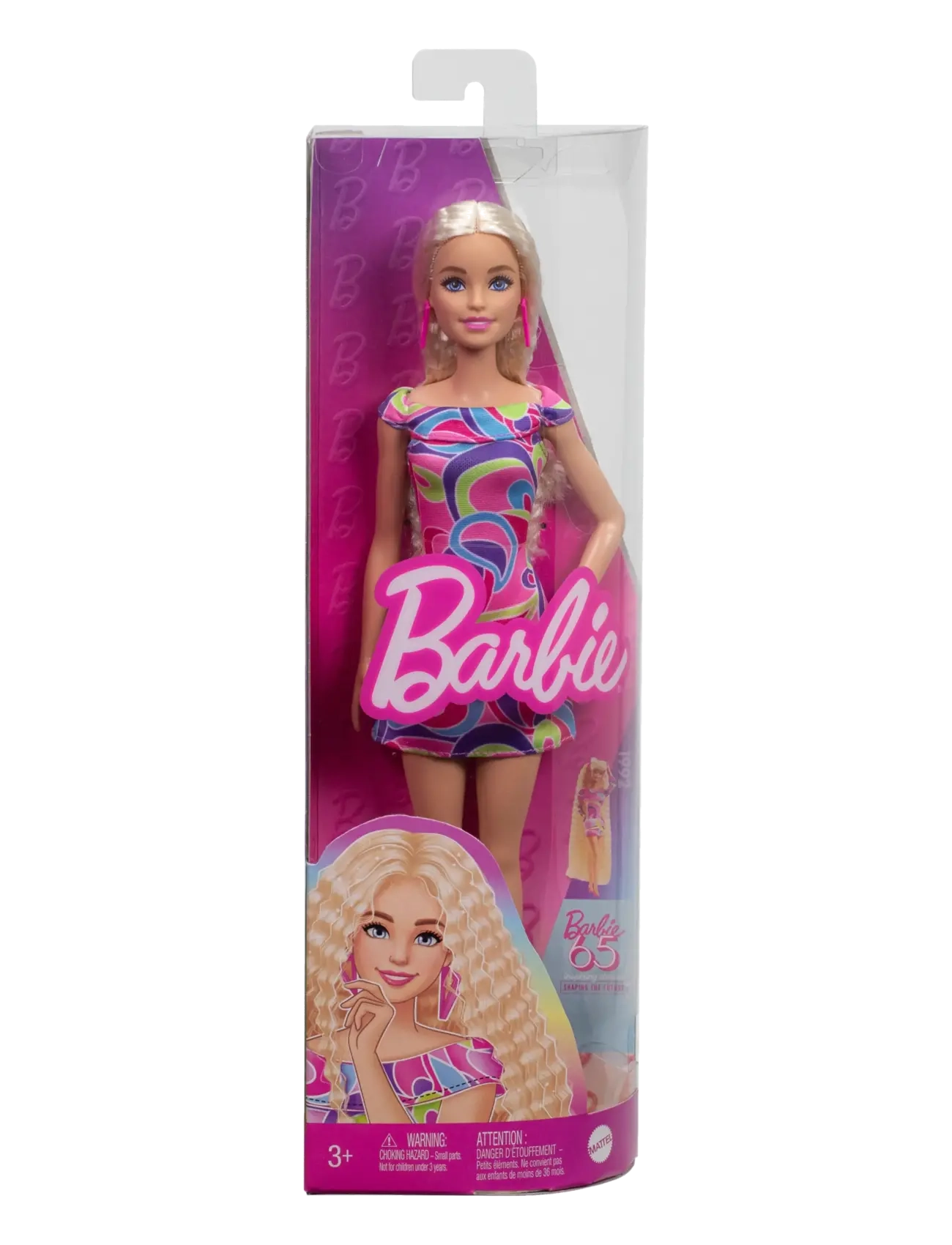 Barbie - Fashionistas Doll #223, Blonde, Totally Hair-Inspired Look & Accessories, 65th Anniversary - die niedrigsten preise - multicolor - 5