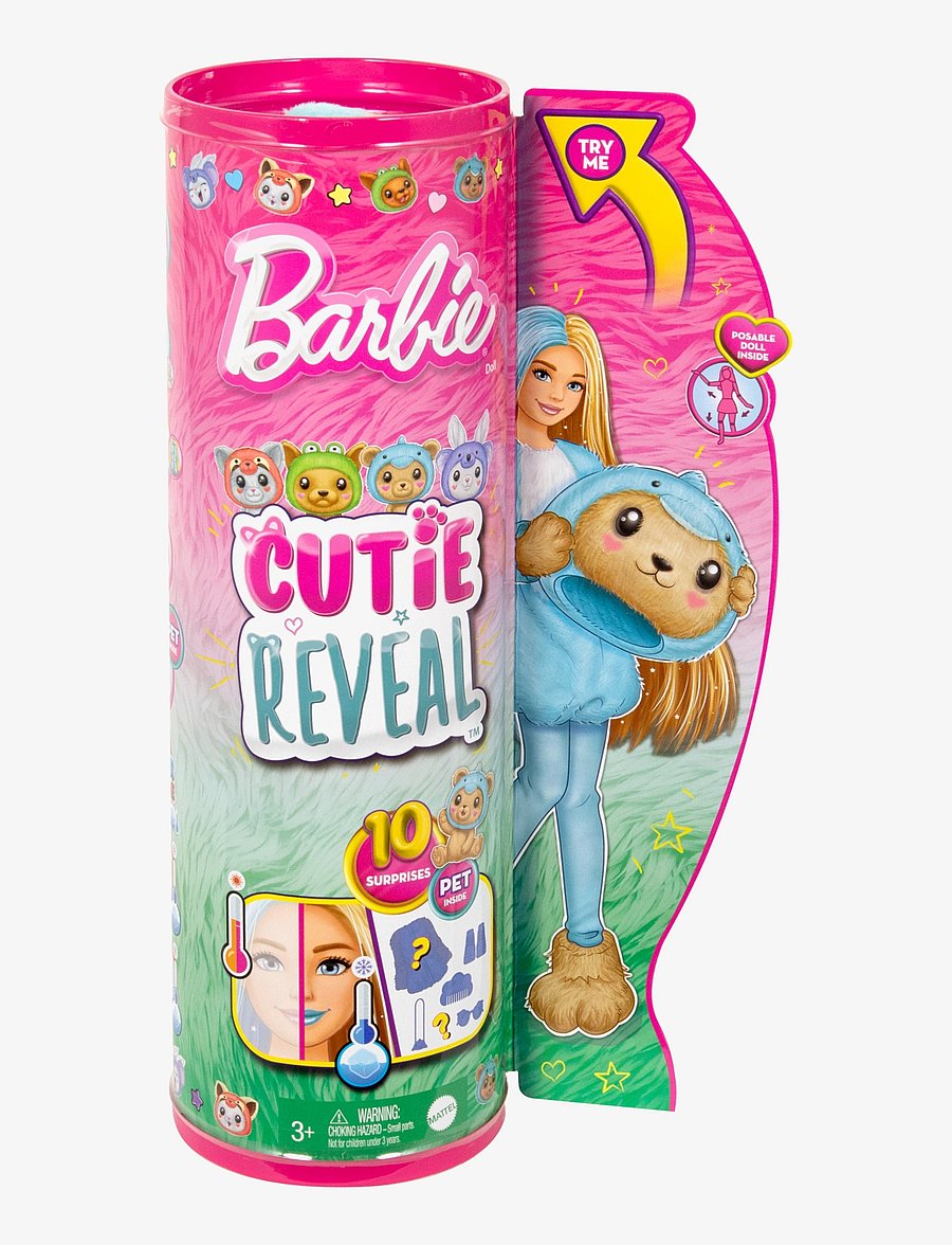 Barbie - Cutie Reveal Doll - nukud - multicolor - 1