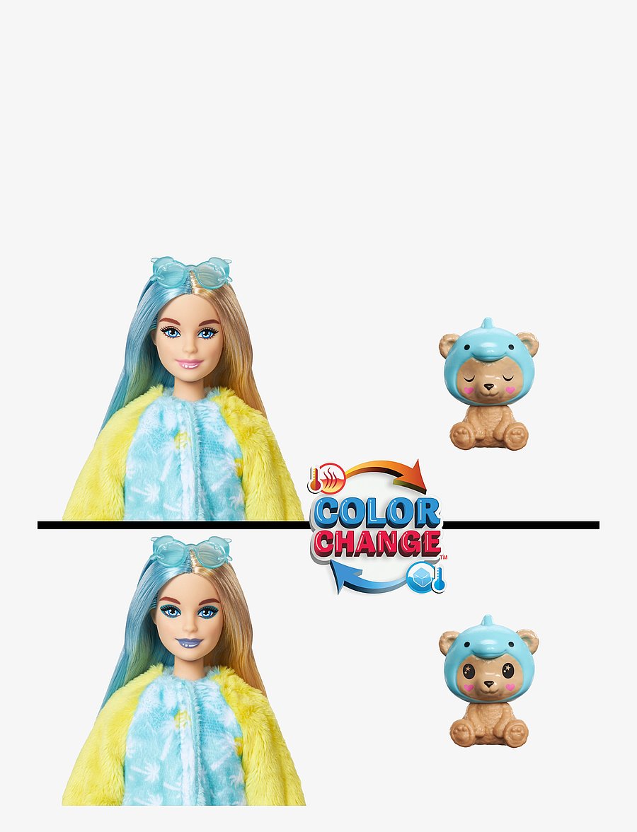 Barbie - Cutie Reveal Doll - nukud - multicolor - 2