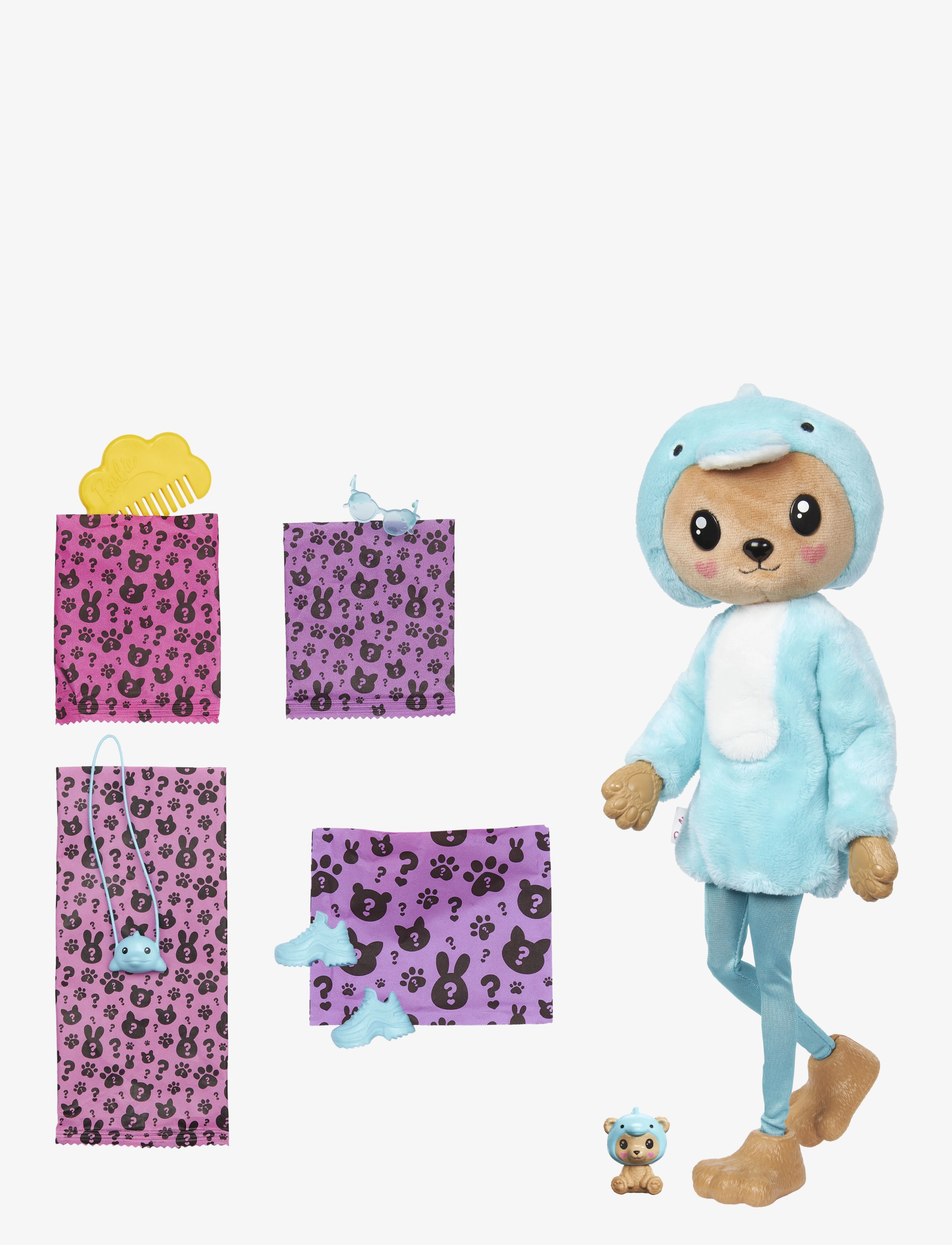 BARBIE Cutie Reveal Doll Patterned - One Size - Kinder
