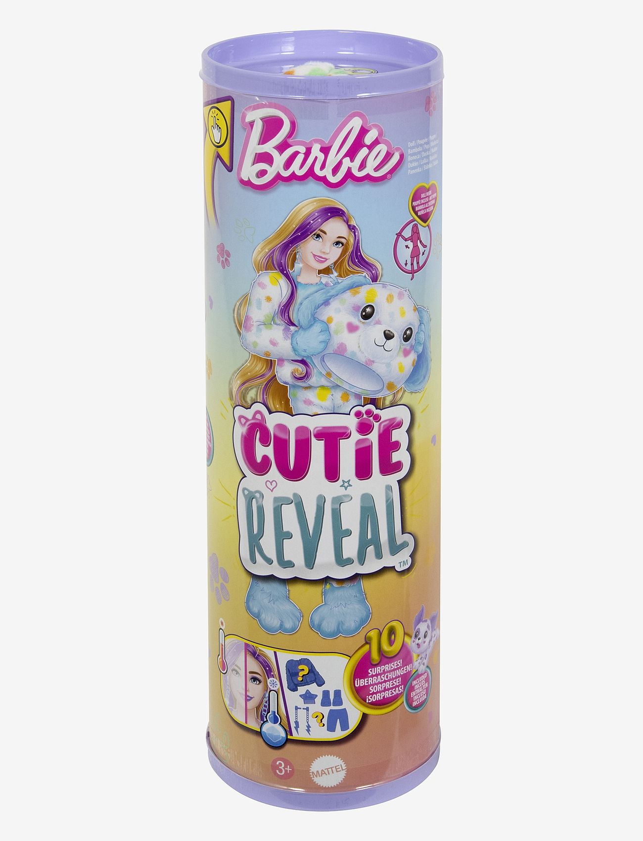 Barbie - Cutie Reveal Doll - dockor - multicolor - 0