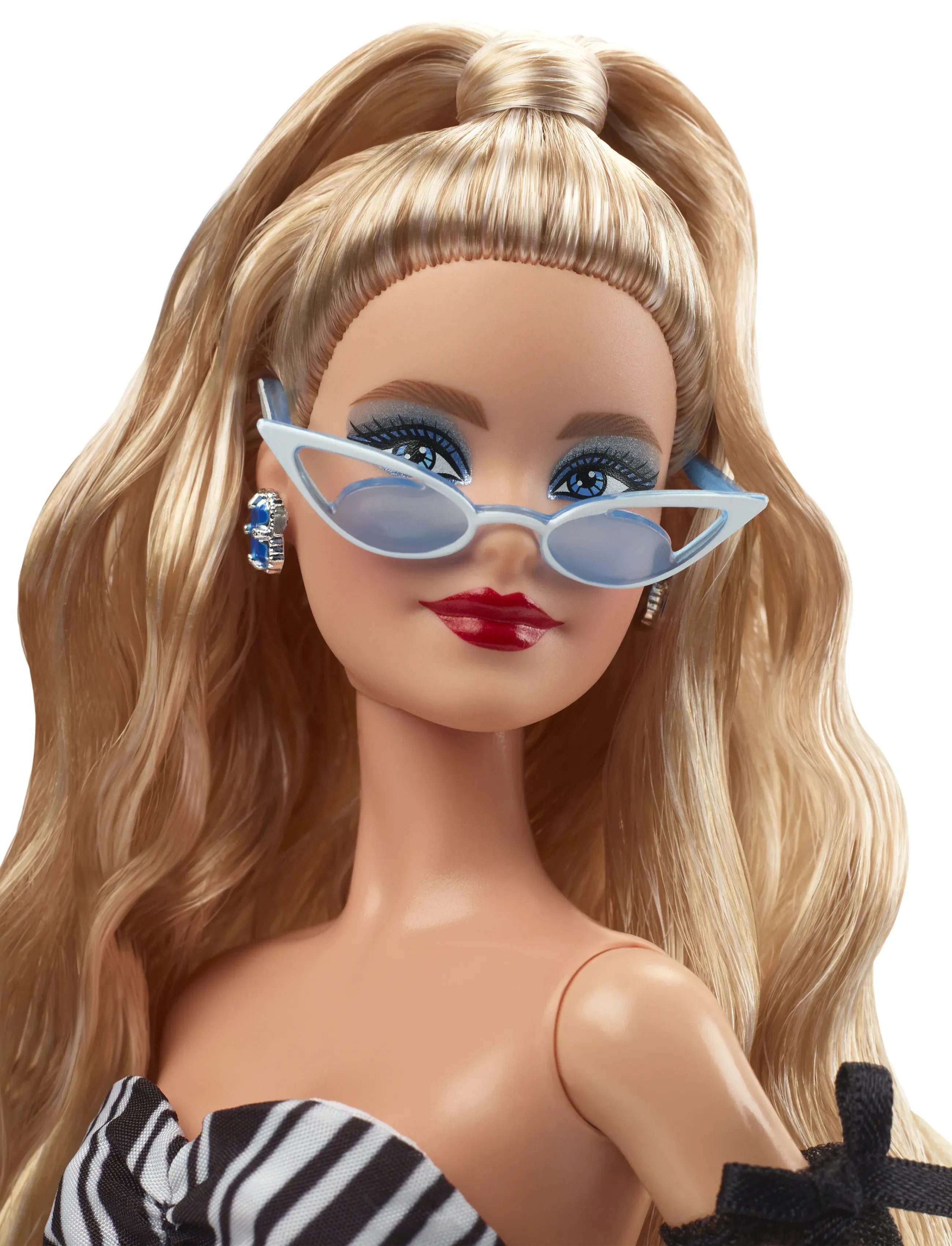 Barbie - Signature 65TH Blue Sapphire Anniversary Doll - dukker - multicolor - 3